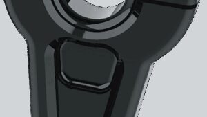 SLYFOX Handlebar Riser Kit - Straight - 1" Clamping - 3-1/2" Rise - Black