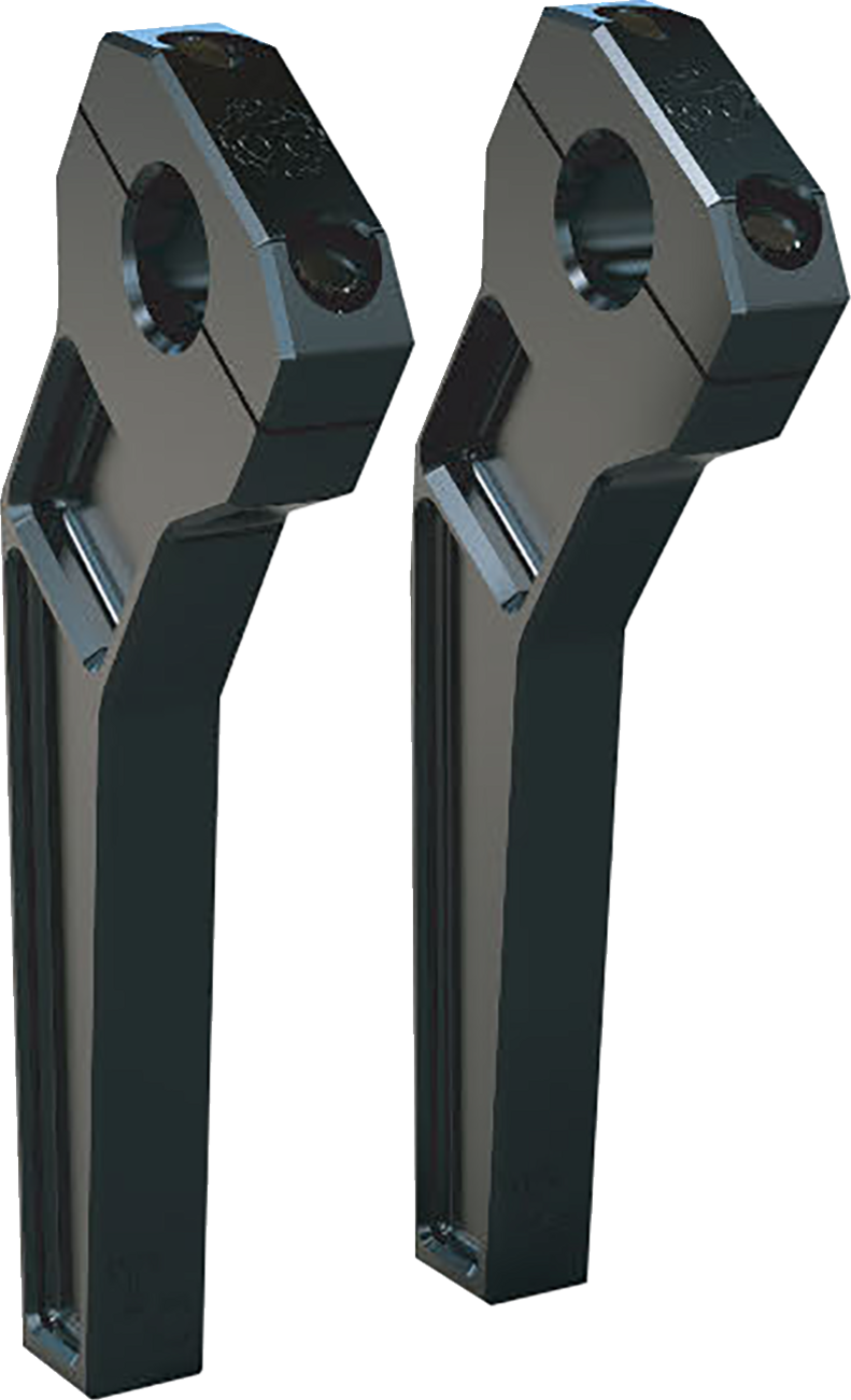 TODD'S CYCLE RISER PB 1 1/8CLMP8BK BLK