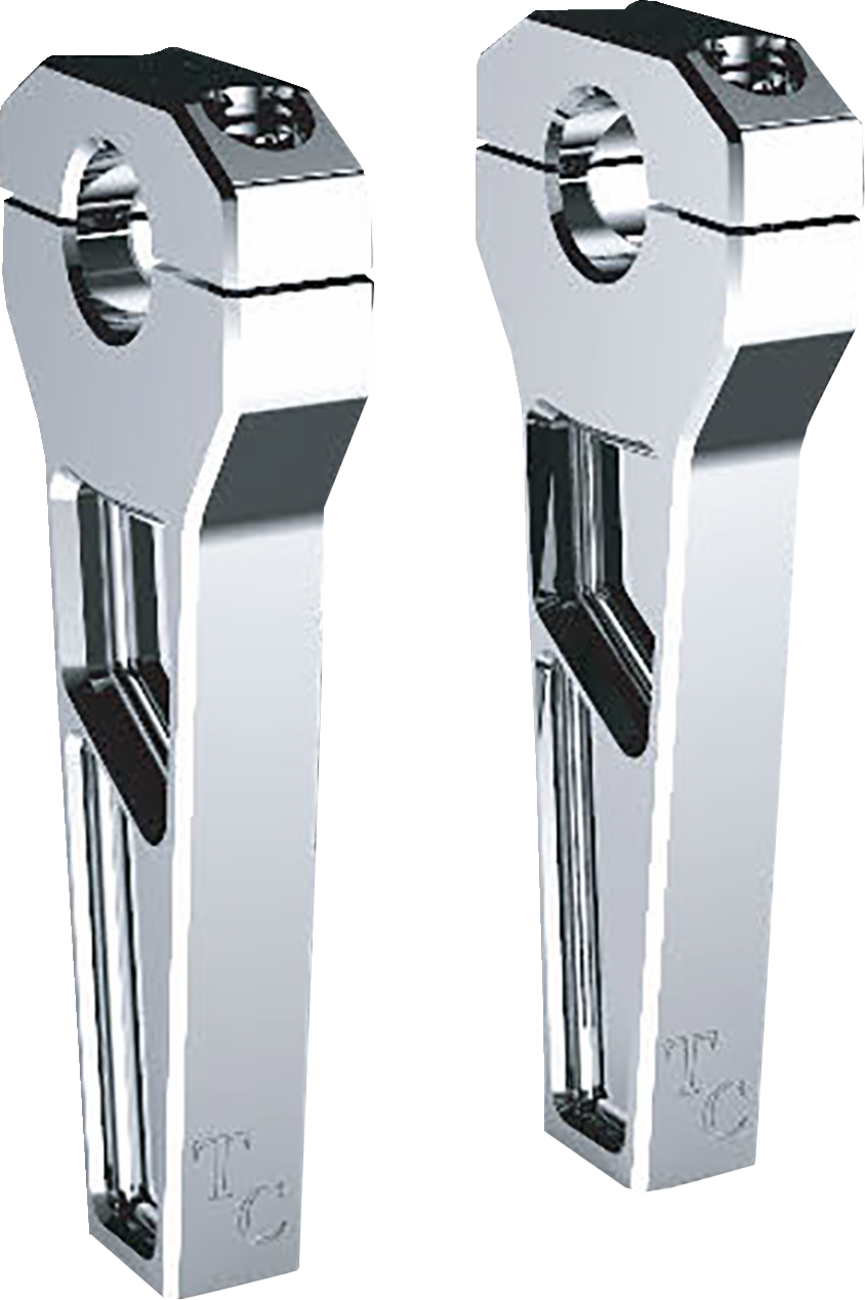 TODD'S CYCLE RISER PB 1 1/8CLMP8BK BLK - Image 2