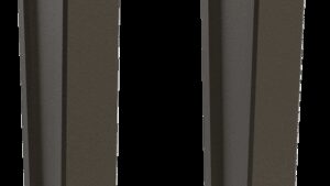 LA CHOPPERS Performance Risers - Straight - 10" x 1-1/4" - Bronze