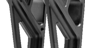 KODLIN USA Fastback Risers - Includes Clamp - 6" - Black