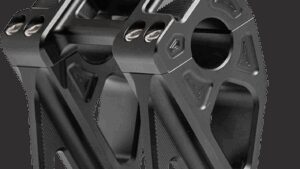 KODLIN USA Fastback Risers - Includes Clamp & Gauge Bracket - 6" - Black