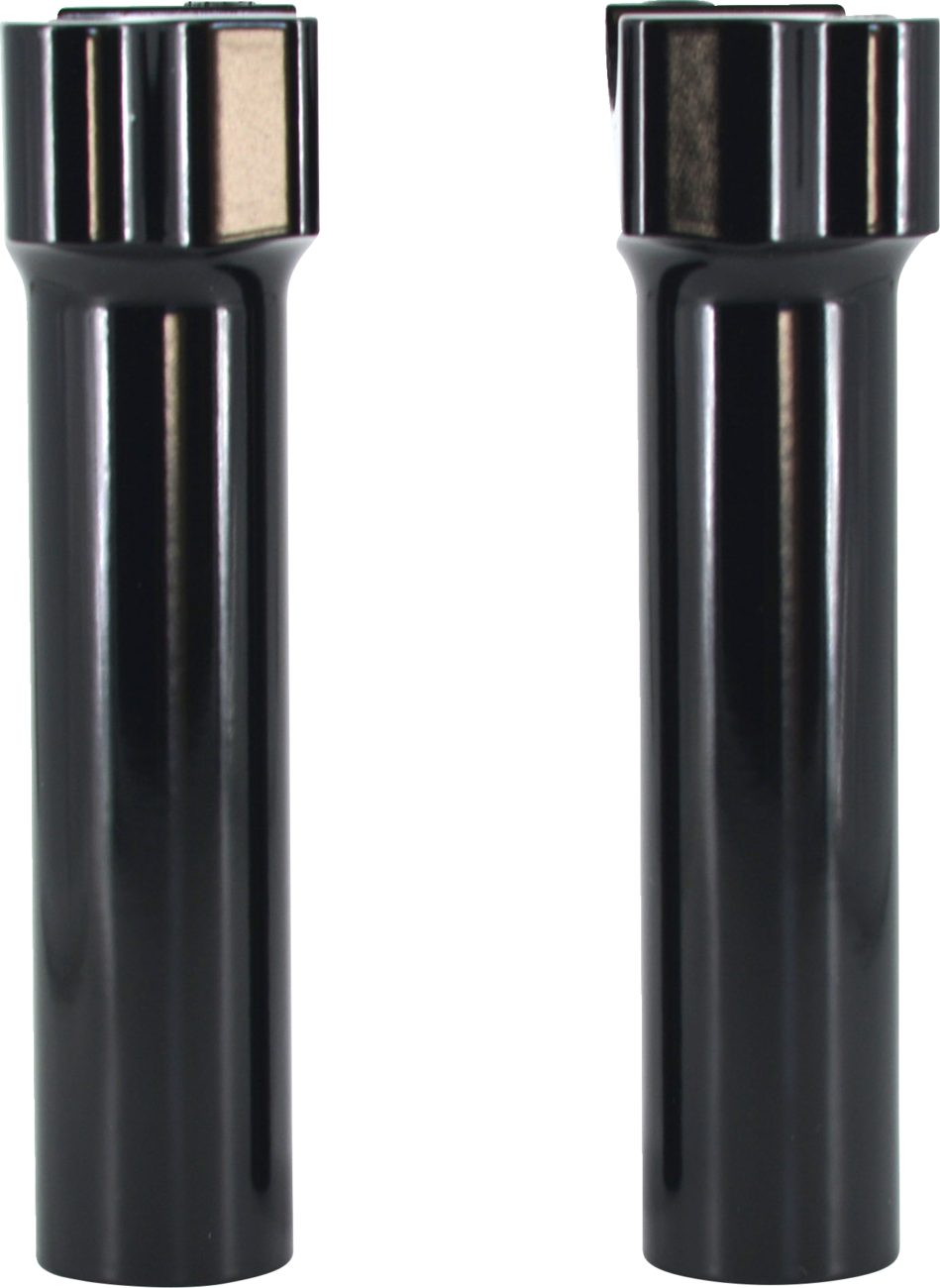 WILD 1 Chubby® Billet Risers - 6" - Gloss Black