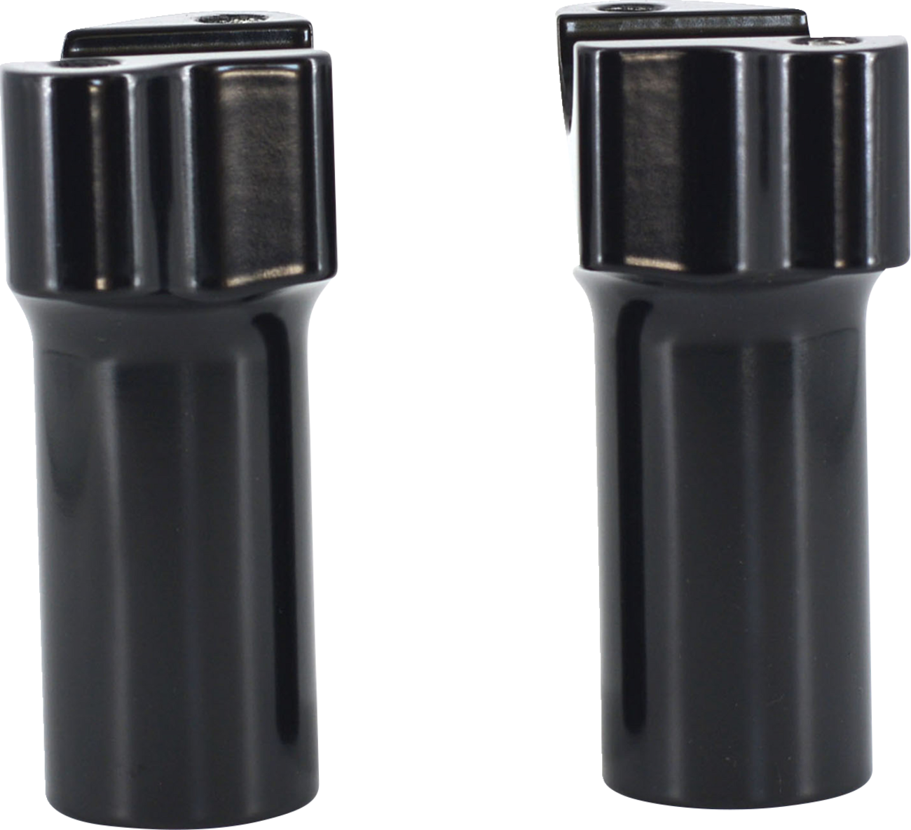 WILD 1 3.5" TALL STRAIGHT RISER SET GLOSS BLACK