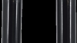 WILD 1 Chubby® Billet Risers - Pullback - 9-1/2" - Gloss Black