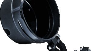 PERFORMANCE MACHINE (PM) Gauge Relocation Kit - Round - Black Ops®