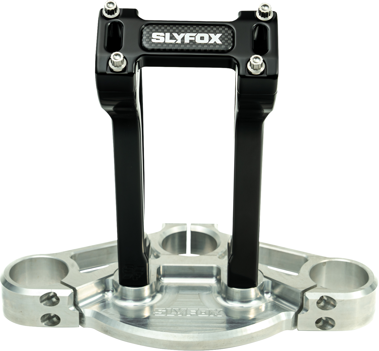 SLYFOX RISER 8" PULLBACK BLACK 1 1/8" CLAMP