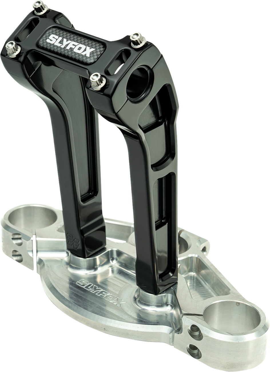 SLYFOX RISER 8" PULLBACK BLACK 1 1/8" CLAMP - Image 2