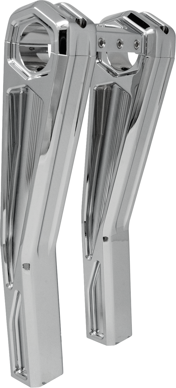 KODLIN USA Ascent Pro Risers - Pullback - 10" - Chrome