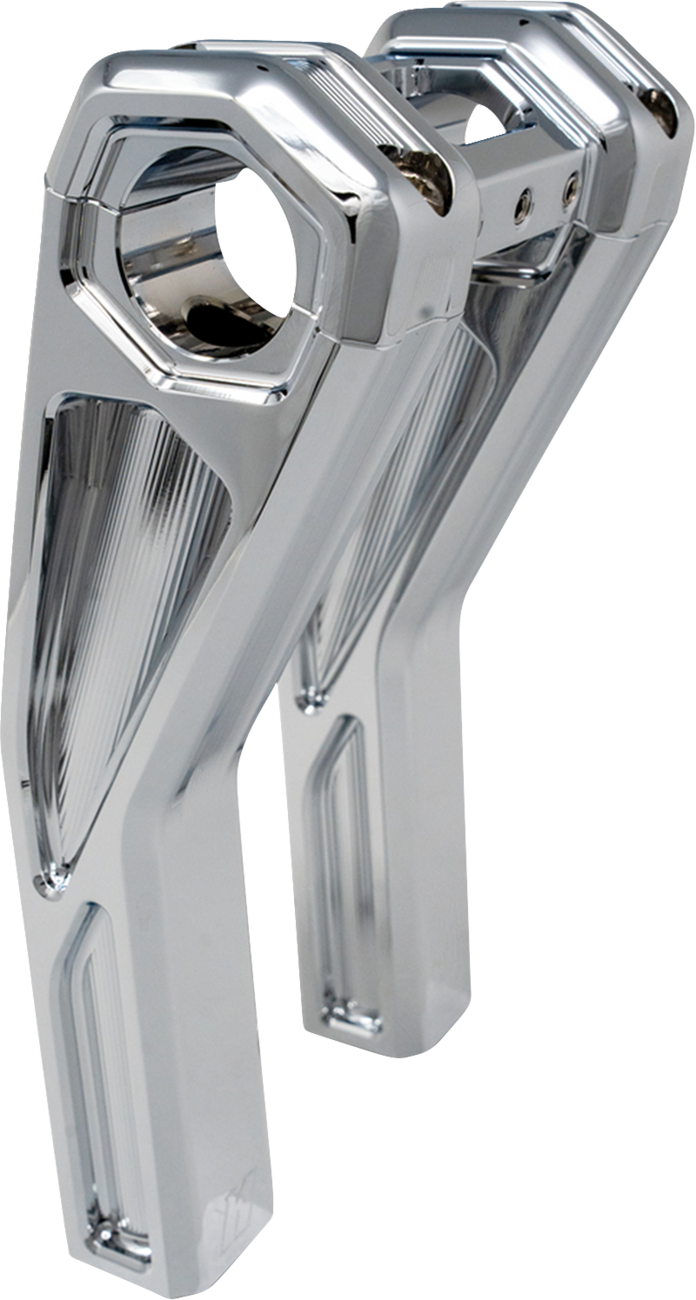 KODLIN USA Ascent Pro Risers - Pullback - 8" - Chrome