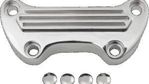 DRAG SPECIALTIES Handlebar Clamp - Finned