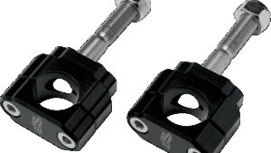 RENTHAL Rubber-Mounted Handlebar Clamp - 1-1/8" - 0 mm Offset