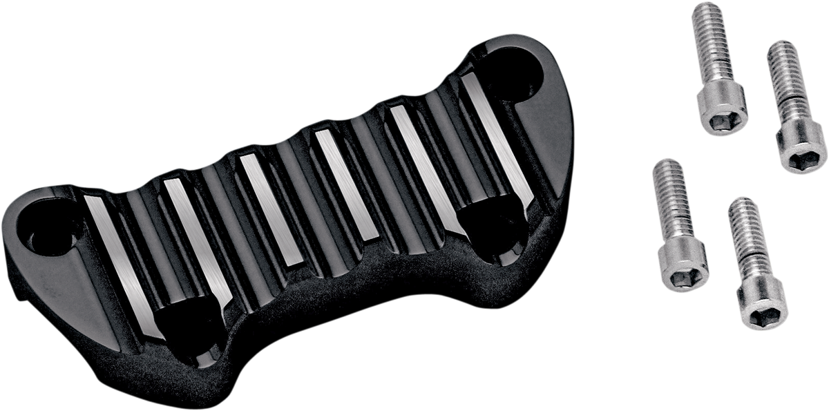 COVINGTONS CLAMP RISER FINNED BLACK