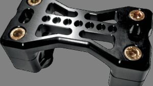 JOKER MACHINE Series 900 Handlebar Clamp Assembly - Harley Davidson - Black