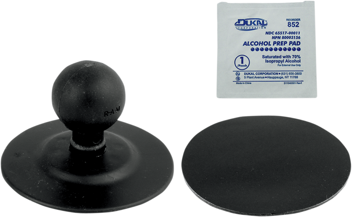 RAM MOUNTS Universal Ball Mount - Adhesive Base