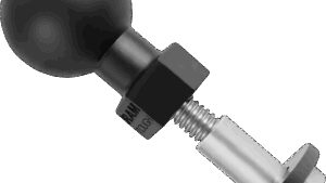 RAM MOUNTS Universal Ball Mount - Mirror Post Base - Harley Davidson