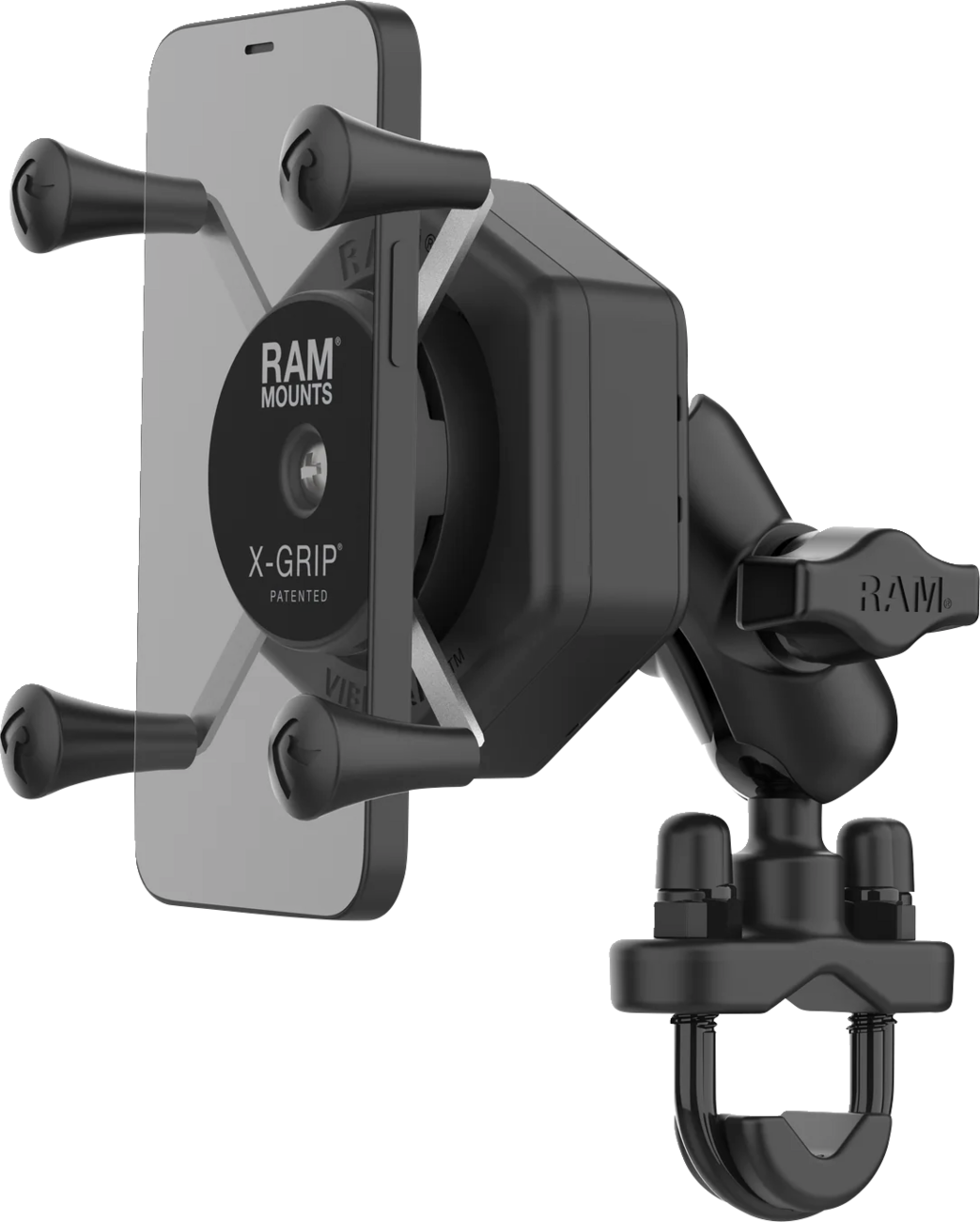 RAM MOUNTS KIT XGRIP WITH VIBE SAFE AND U BOLT BASE