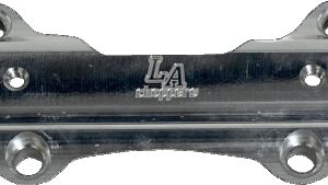 LA CHOPPERS Hefty Top Clamp - Pinned - 1"