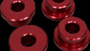 PRO-ONE PERF.MFG. Solid Riser Bushing Kit - Red