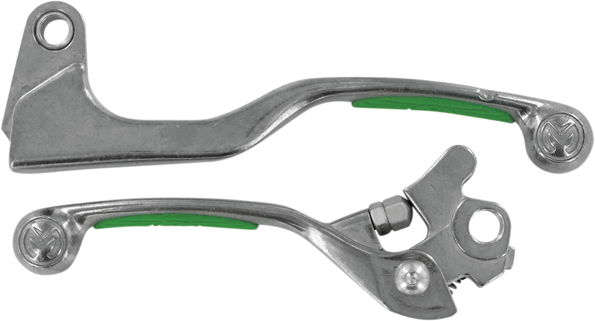 MOOSE OFFROAD Competition Lever Set - Green