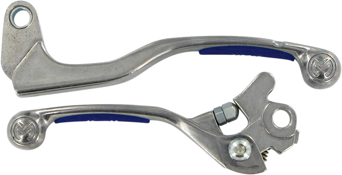 MOOSE OFFROAD LEVERS,COMP SET BLUE-YZ