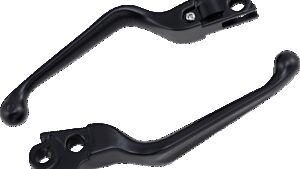 DRAG SPECIALTIES Wide Blade Lever Set - Black