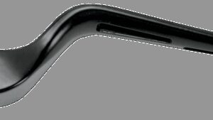 DRAG SPECIALTIES Slotted Wide Blade Replacement Clutch Lever - Black