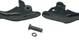 DRAG SPECIALTIES Wide Blade Lever Set - Black