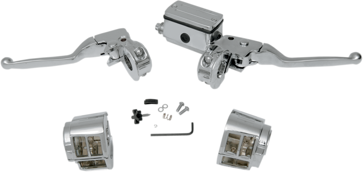 DRAG SPECIALTIES Handlebar Control Kit w/o Switches - 5/8" Master Cylinder