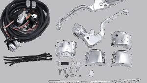 DRAG SPECIALTIES Handlebar Control Kit with Mechanical Clutch - 9/16" Master Cylinder - '96 - '11