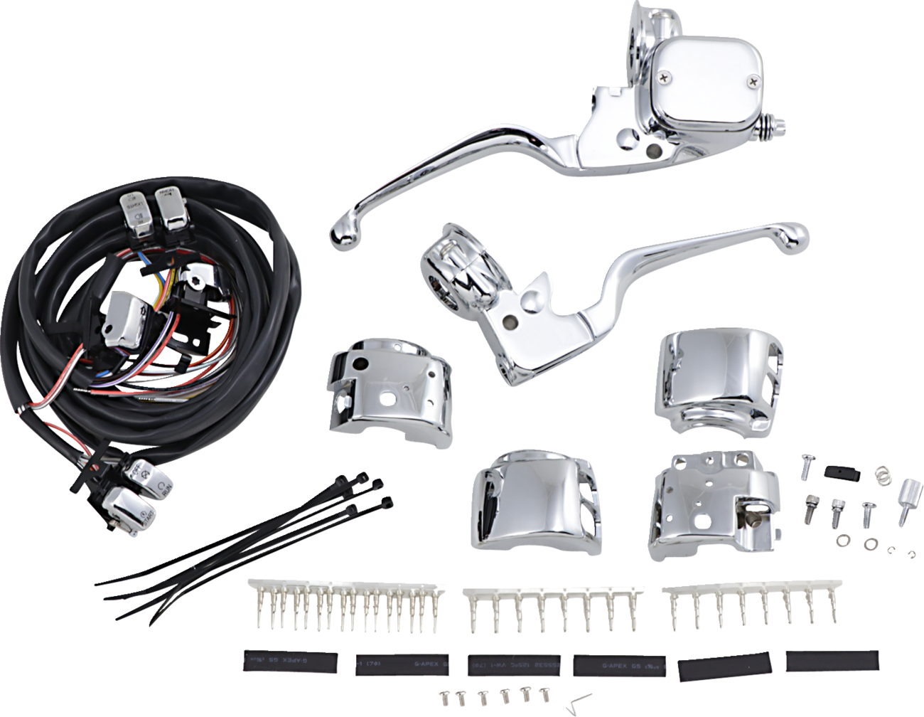DRAG SPECIALTIES Handlebar Control Kit with Mechanical Clutch - 11/16" Master Cylinder - '96 - '11