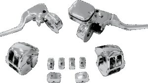 DRAG SPECIALTIES Handlebar Control Kit with Mechanical Clutch - '11 - '17 Dyna/Softail