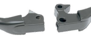 DRAG SPECIALTIES Slotted Wide Blade Lever Set - Black