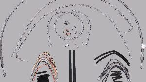 BURLY BRAND Complete Stainless Braided Handlebar Cable/Brake Line Kit - 16" Ape Hangers - '00-'06 FXST