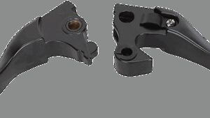 DRAG SPECIALTIES Wide Blade Lever Set - Black