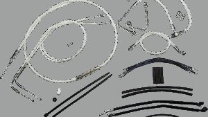 MAGNUM SHIELDING Sterling Chromite II® Designer Handlebar Installation Kit - 12"-14" - '11-'14 FLS