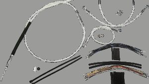 MAGNUM SHIELDING Sterling Chromite II® Designer Handlebar Installation Kit - 12"-14" - '08-'13 Touring