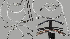 MAGNUM SHIELDING Sterling Chromite II® Designer Handlebar Installation Kit - 12"-14" - '08-'13 FLH