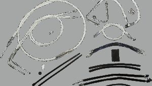 MAGNUM SHIELDING Sterling Chromite II® Designer Handlebar Installation Kit - 15"-17" - '14-'15 FLH