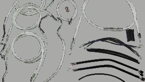 MAGNUM SHIELDING Sterling Chromite II® Designer Handlebar Installation Kit - 12"-14" - '14-'15 FLHR