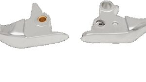 DRAG SPECIALTIES Wide Blade Lever Set - Chrome