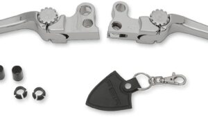PSR Anthem Adjustable Lever Set for Harley Models - Chrome