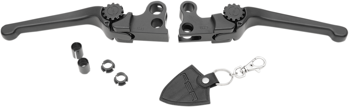 PSR Anthem Adjustable Lever Set for Harley Models - Black
