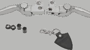 PSR Journey Adjustable Lever Set for Harley Models - Chrome