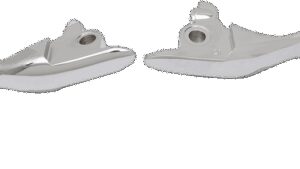 DRAG SPECIALTIES Slotted Wide Blade Lever Set - Chrome