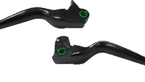 DRAG SPECIALTIES Wide Blade Lever Set - Black