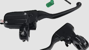 DRAG SPECIALTIES Handlebar Control Kit - 15 mm Master Cylinder - '08 - '13 FLT - Black