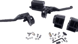 DRAG SPECIALTIES Handlebar Control Kit - 5/8" Master Cylinder - Black