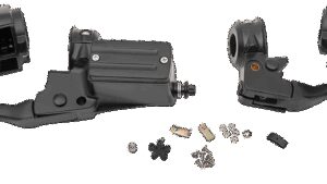 DRAG SPECIALTIES Handlebar Control Kit - 11/16" Master Cylinder - Black