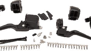 DRAG SPECIALTIES Handlebar Control Kit - 11/16" Master Cylinder - '96 - '11 - Black